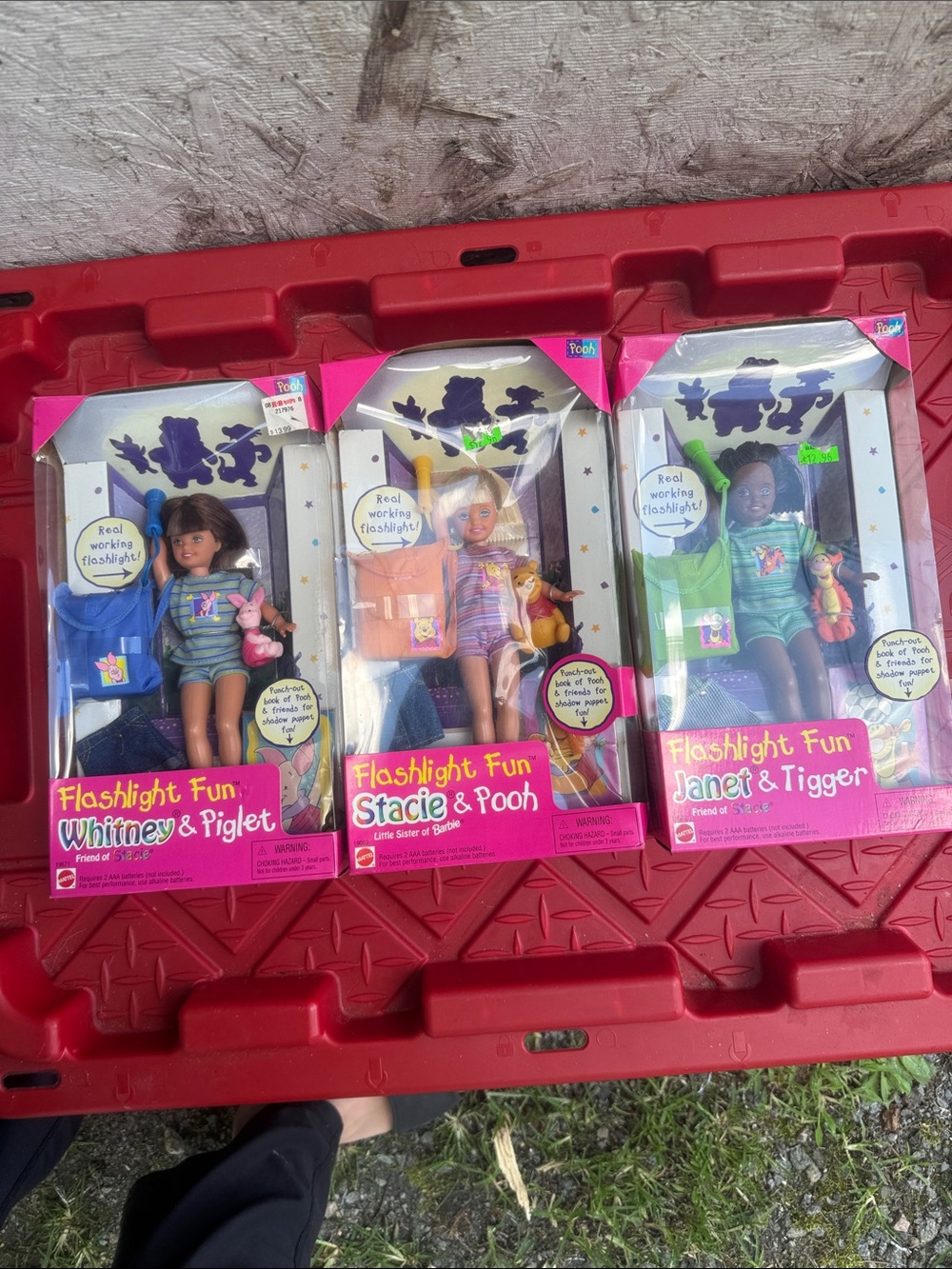 Barbie Flashlight Fun Doll - Stacie, Whitney & Janet all three